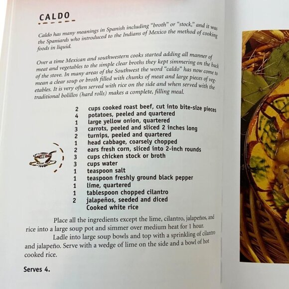 Authentic Southwestern Cooking Recipe Book By Lynn Nusom Paperback 1999 - Picture 6 of 9